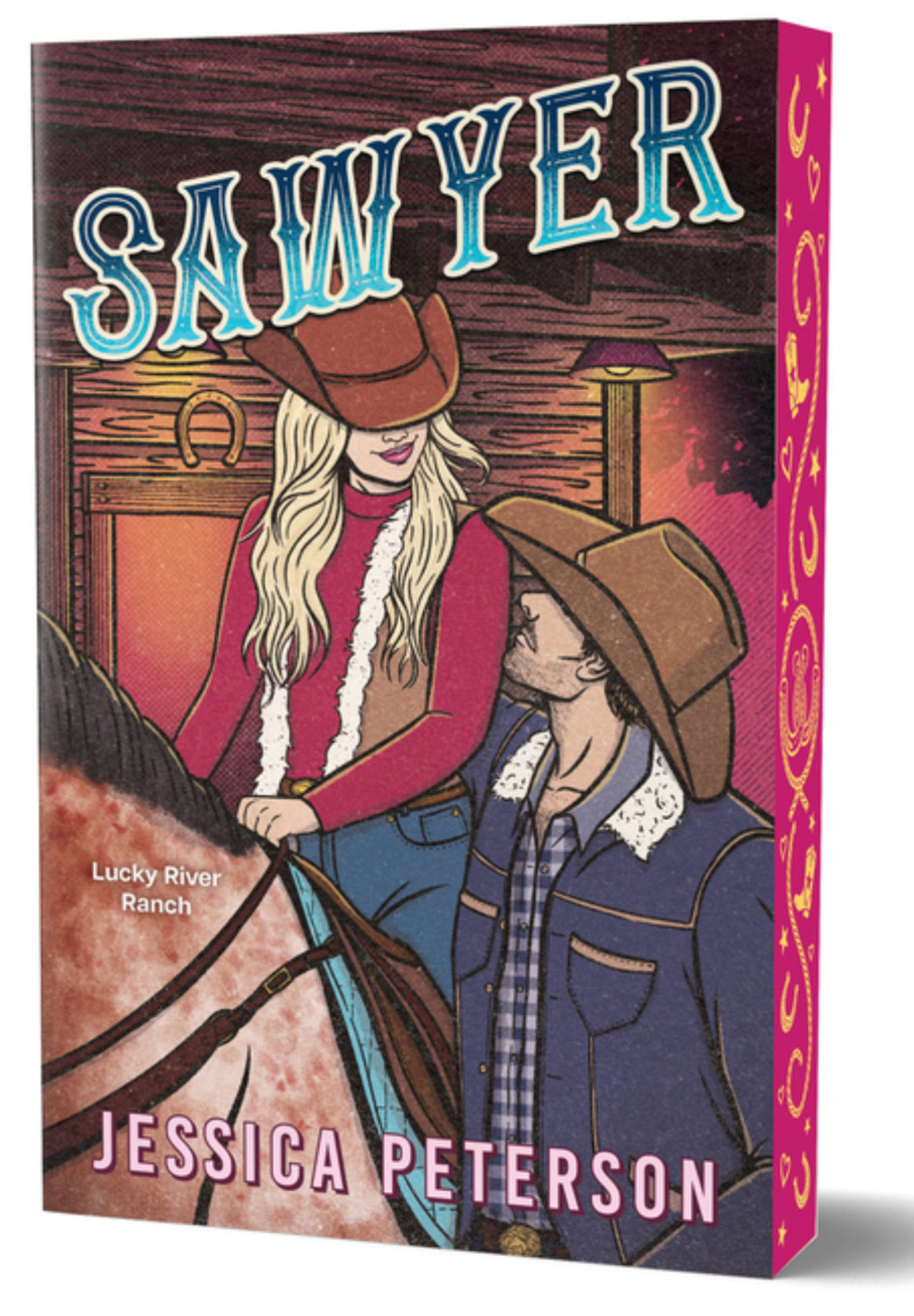 Sawyer by Jessica Peterson (Deluxe Edition) (Lucky River Ranch Book 3)