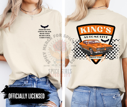 Kings Auto Ivory | Pocket + Back