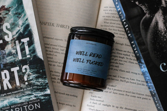 Well Read - Well Fucked | Book Themed Candle