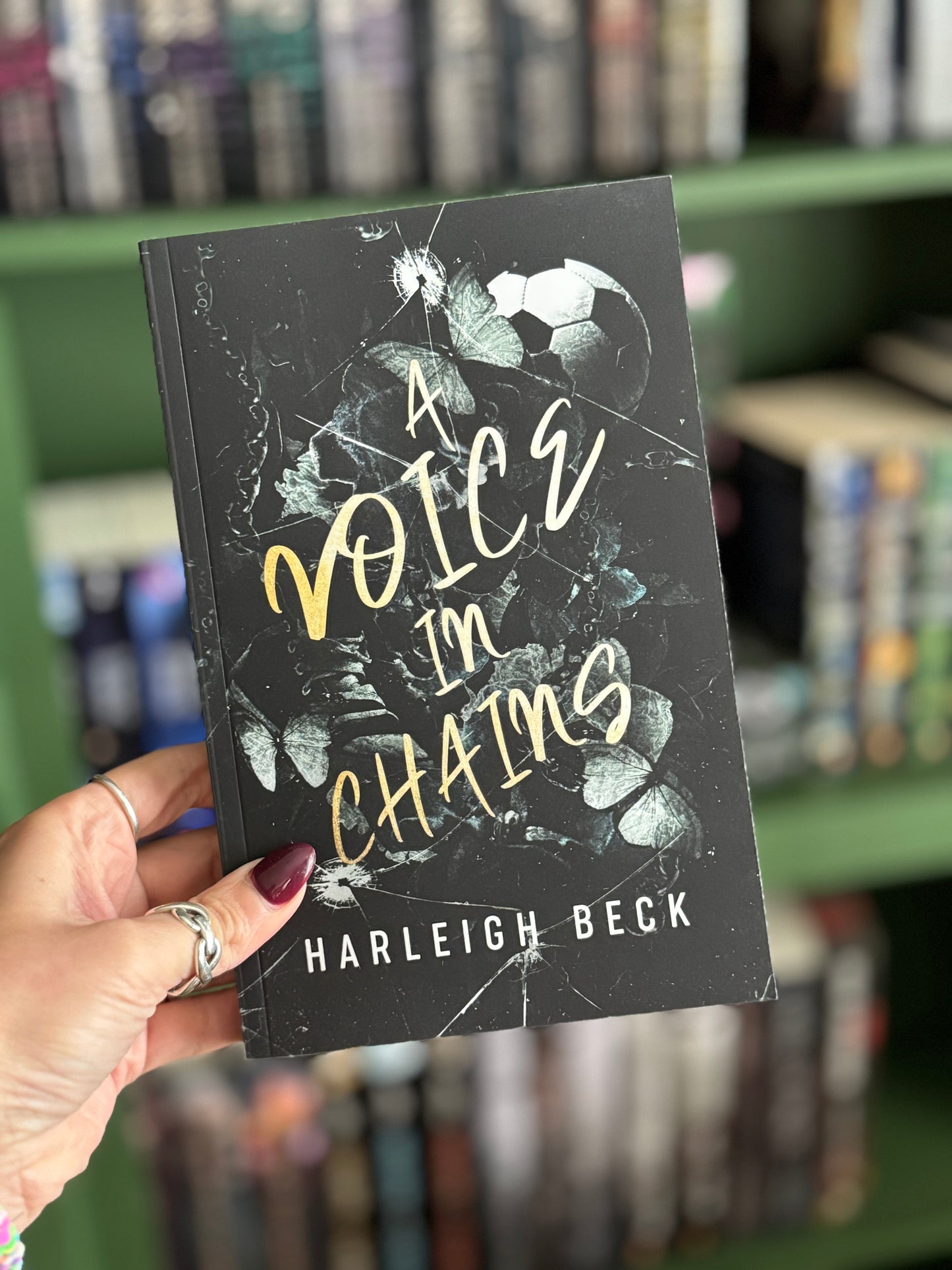 A Voice in Chains by Harleigh Beck (signed)