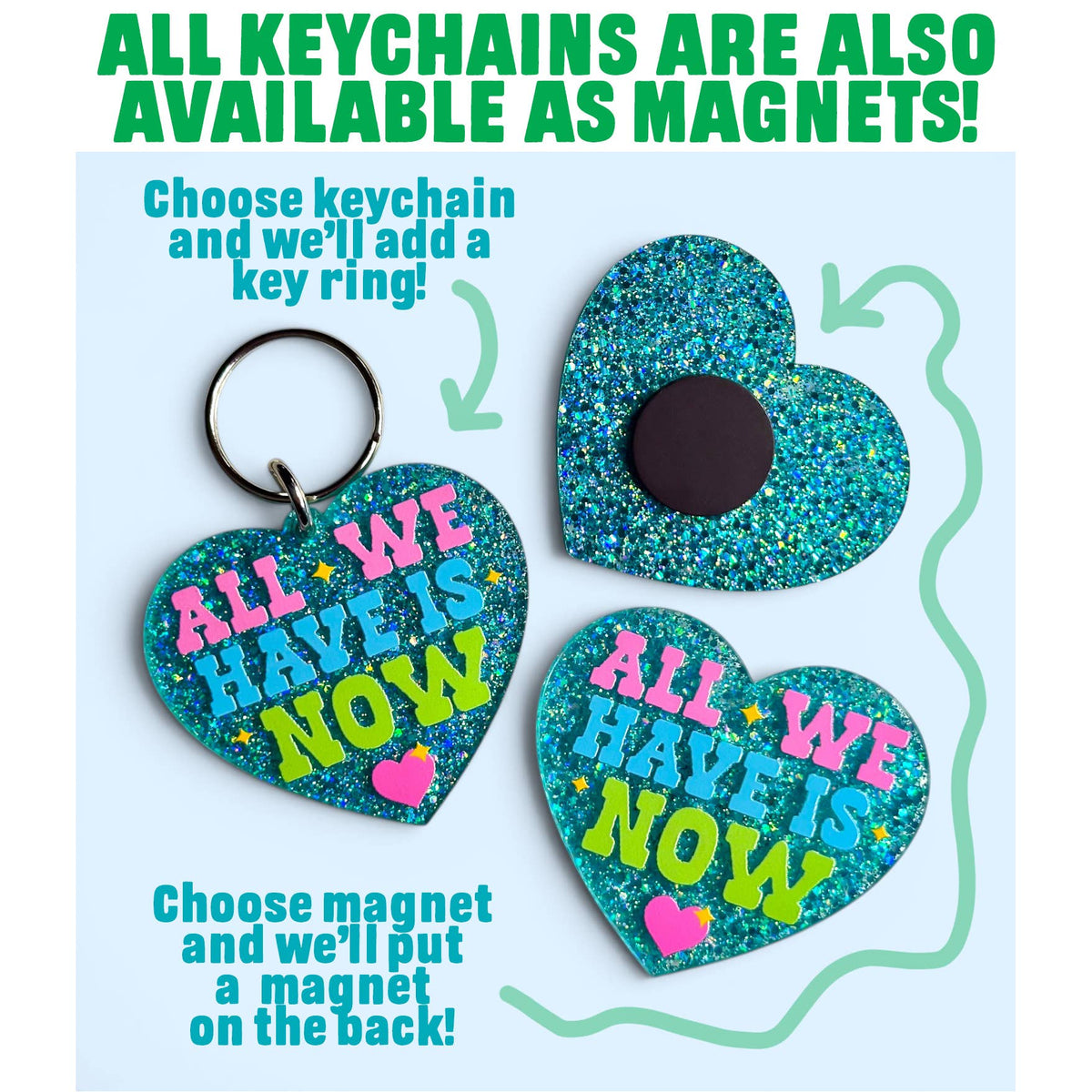 Filled With Whimsy and Rage - Keychain or Magnet!