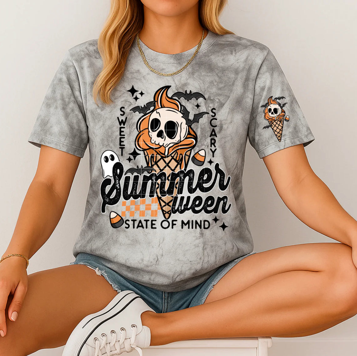 Summerween - tie dye comfort colors