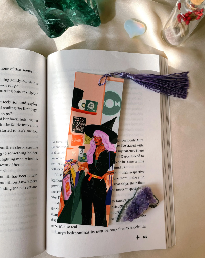 Bad Witch Records Bookmark