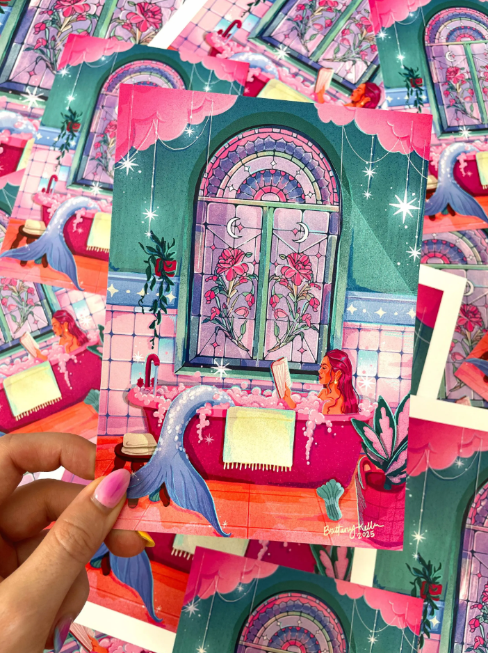 Mermaid's Bath Print