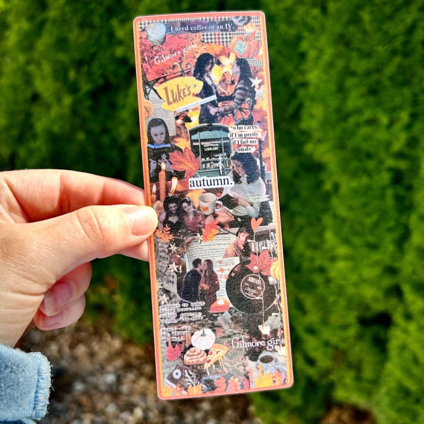 Gilmore Girls Fall Collage Bookmark