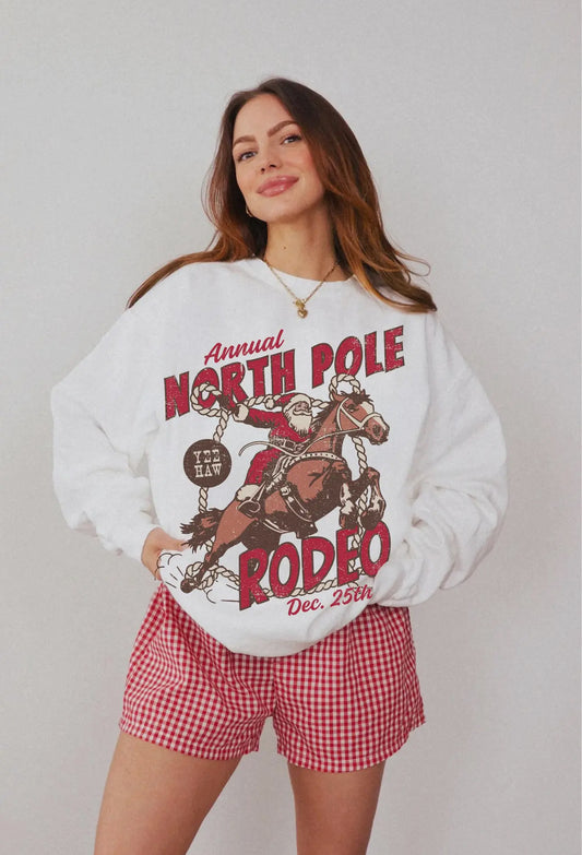 North Pole Rodeo Sweatshirt