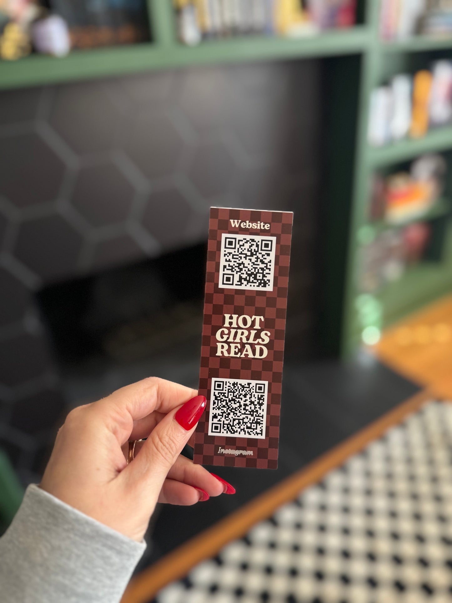 Hot Girls Read Bookmark