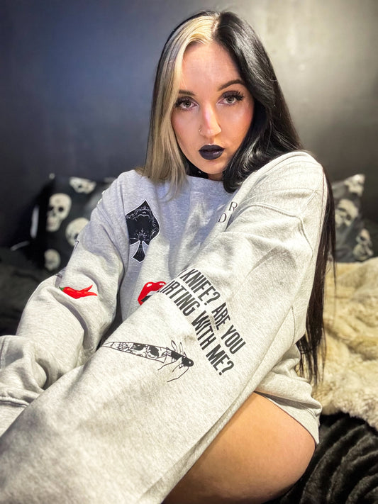 Dark Romance Collage Sweatshirt