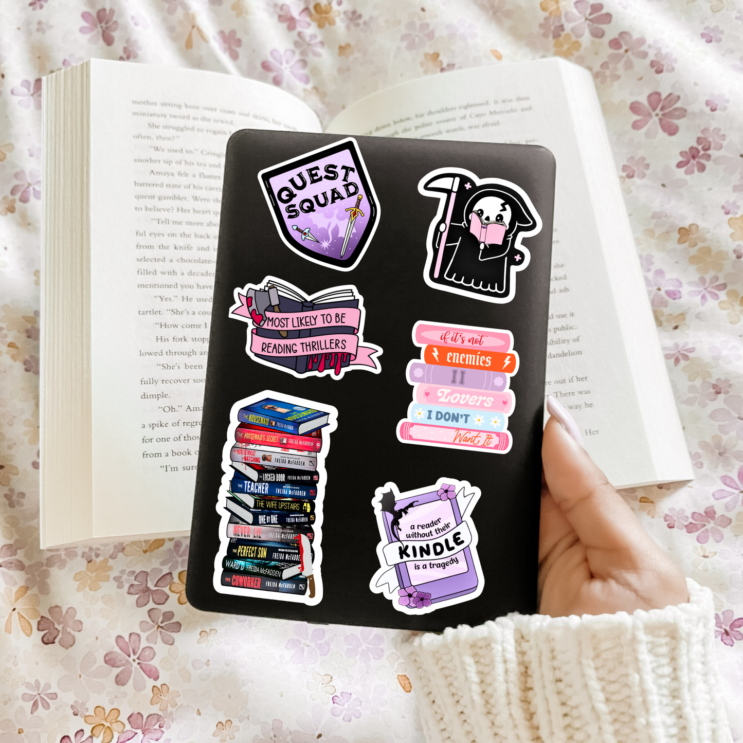 Quest Squad Badge Sticker