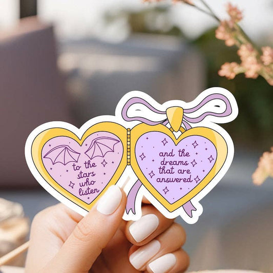 To The Stars Who Listen Acotar Sticker