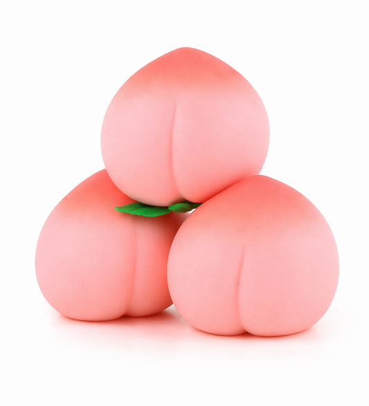 Peach 🍑 Keen Squishy – Squishy Sensory Stress Relief Toy