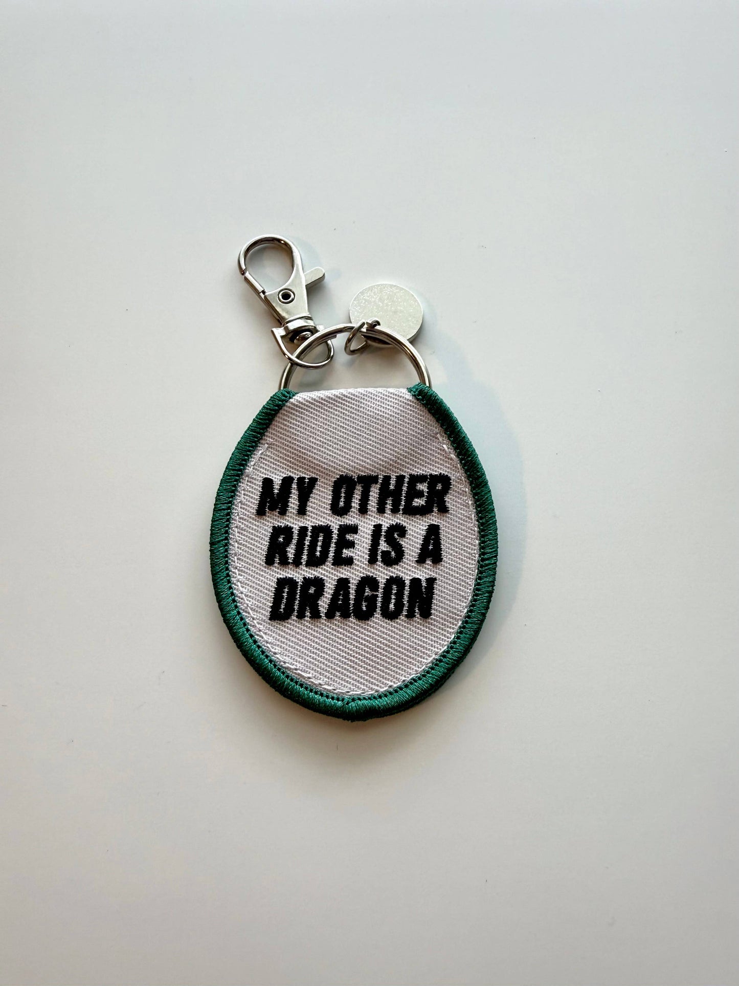My Other Ride is a Dragon Keychain/ Bag Charm