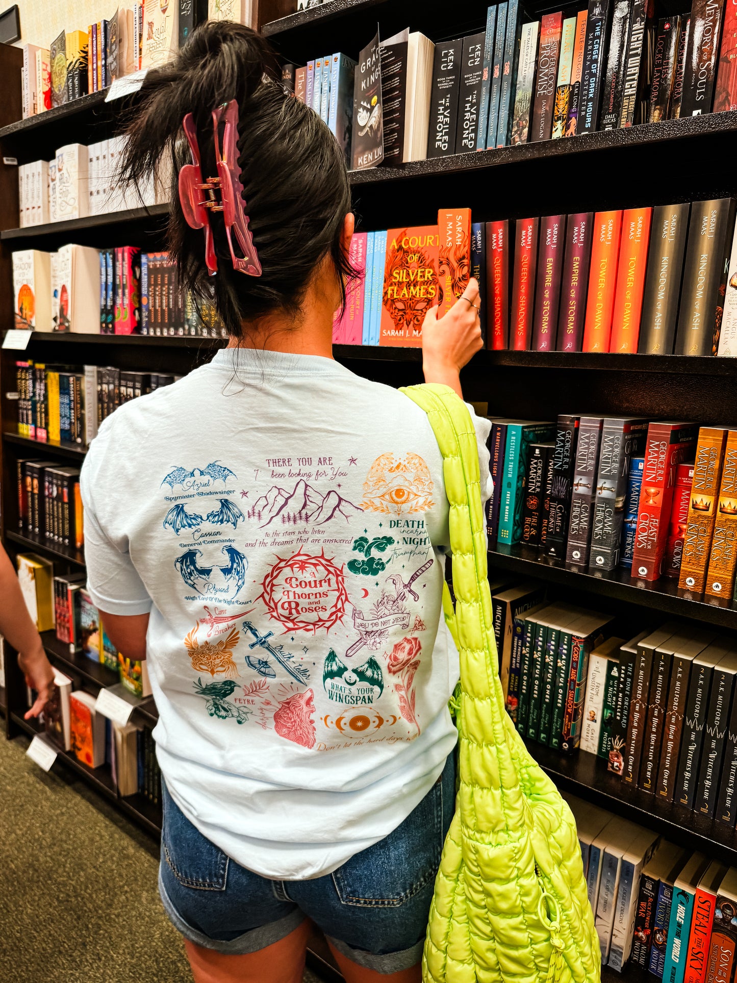 A court of thorns pocket tee