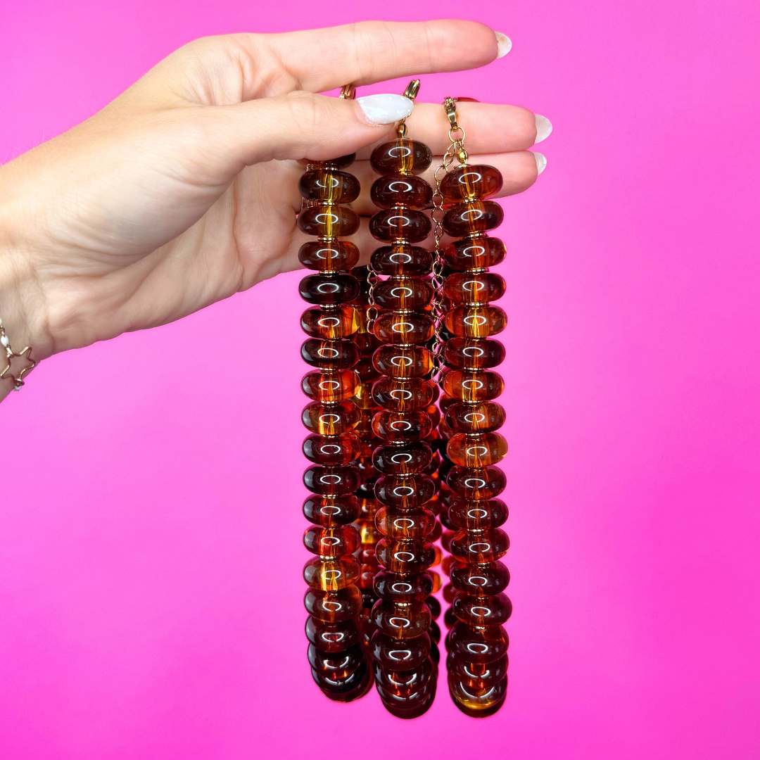 Tortoise Beaded Necklace