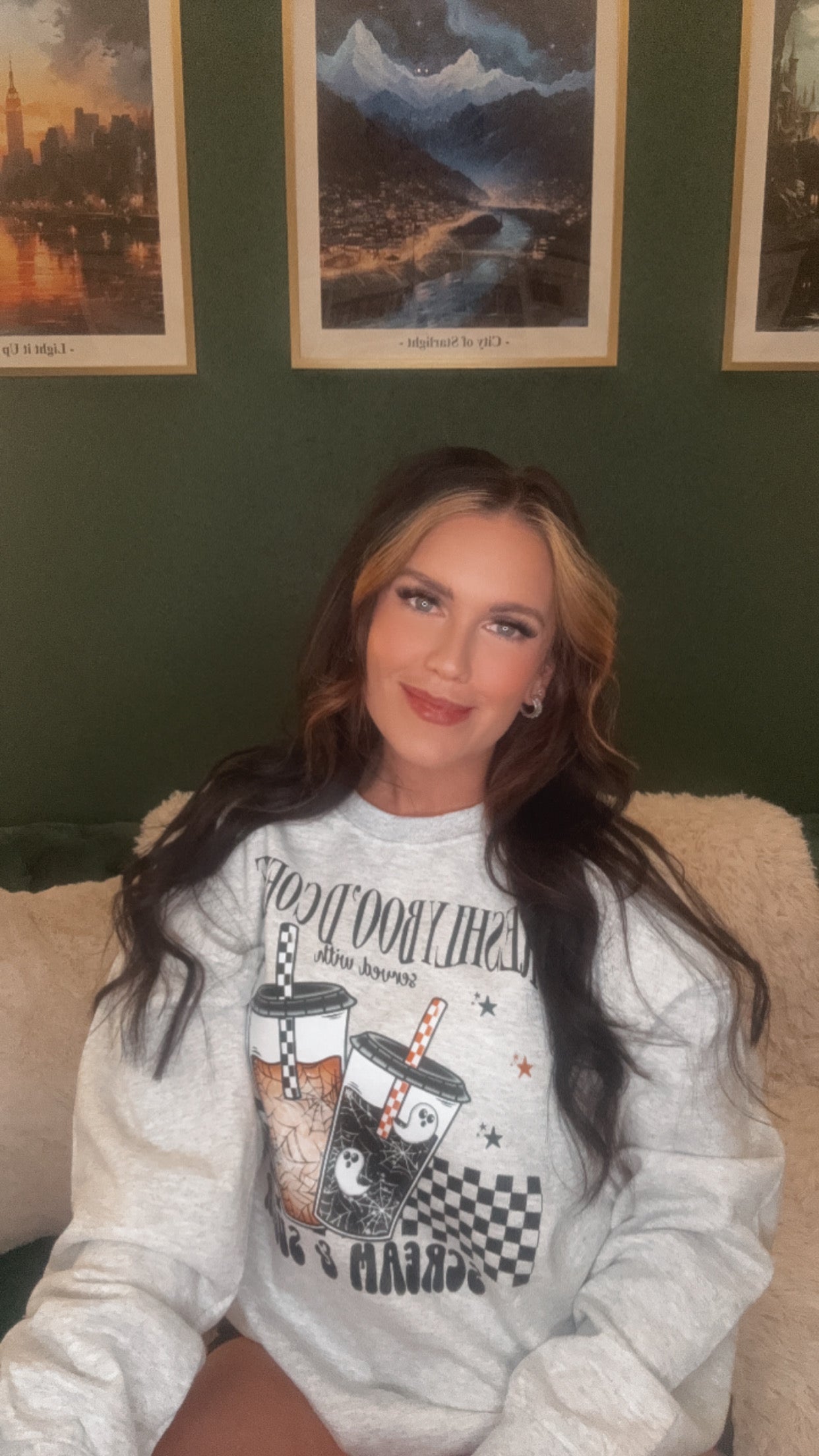 Freshly Boo'd Coffee Sweatshirt