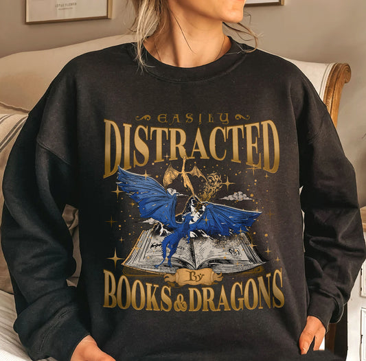 Easily Distracted by Books & Dragons