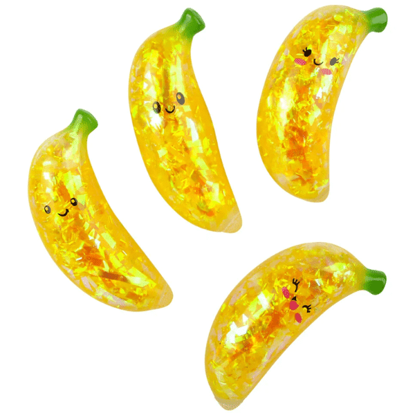 Squishy Glitter Banana