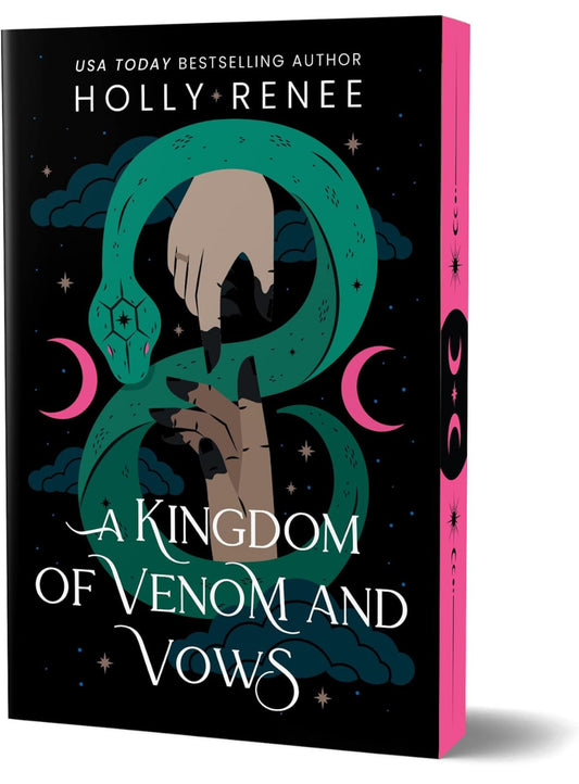 A Kingdom of Venom and Vows by Holly Renee(Deluxe Edition)(Stars and Shadows Book 3)