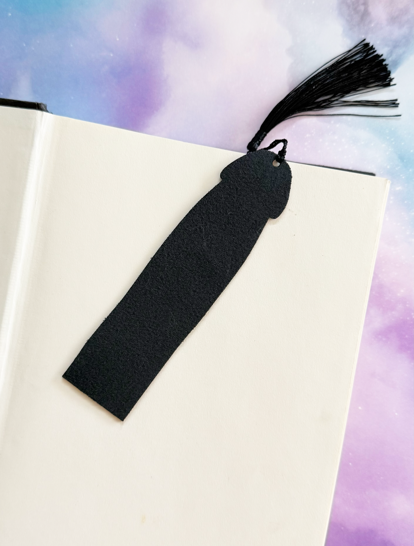 Dragon Rider Cockmark Bookmark: Holographic Silver