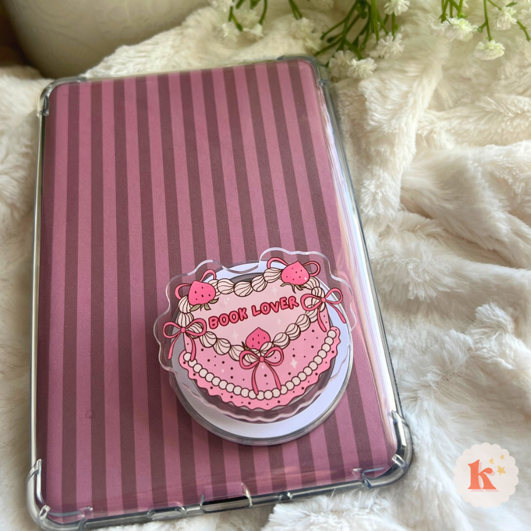 Book lover kindle grip | coquette kindle accessories | books: Make it Magsafe