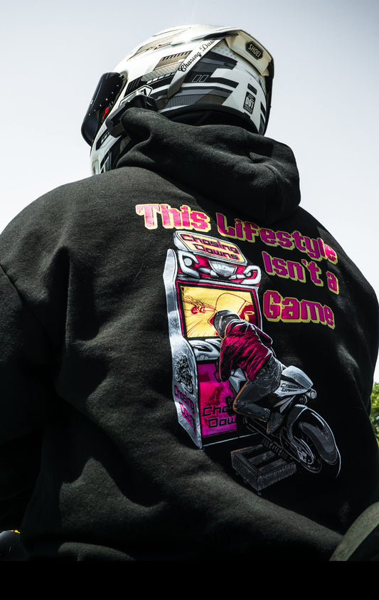 This Lifestyle isn't a game Heavyweight Hoodie