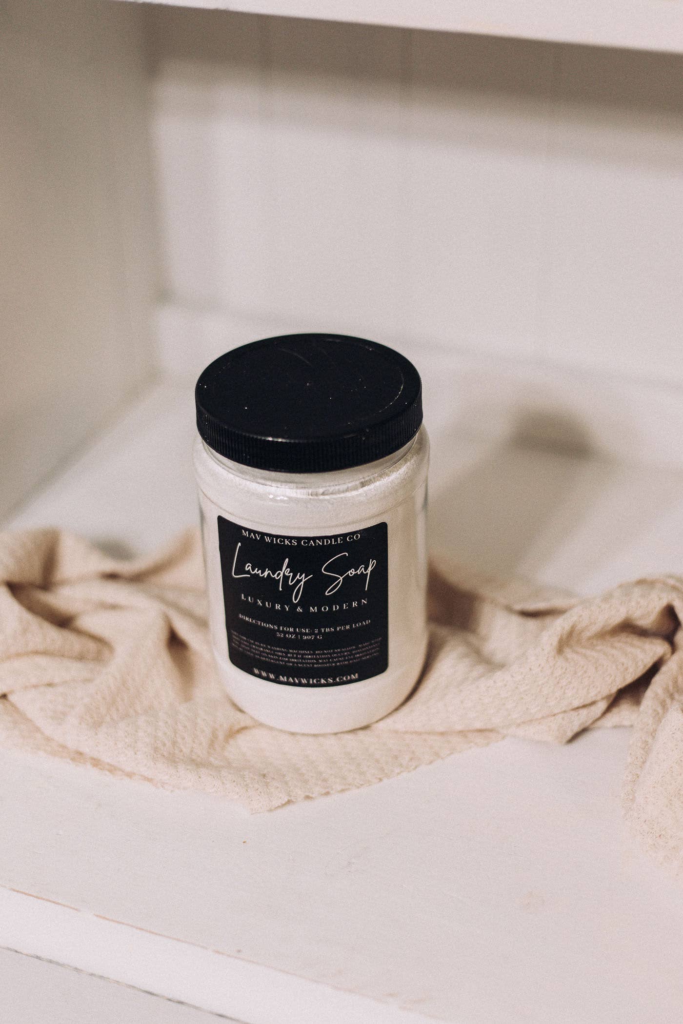 32 OZ Powdered Laundry Soap: Swindler