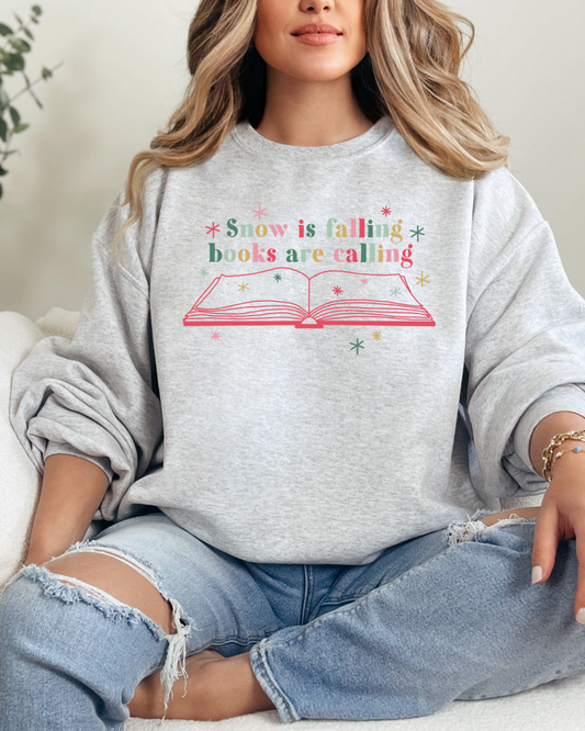 Snow is falling Sweatshirt