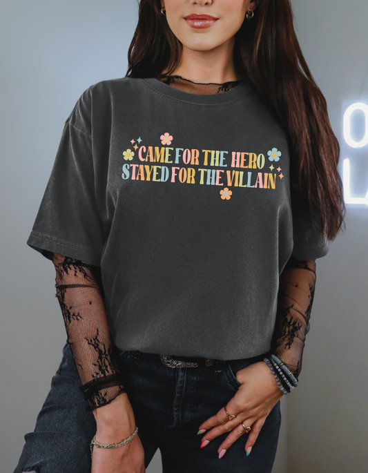 Stayed for the villian