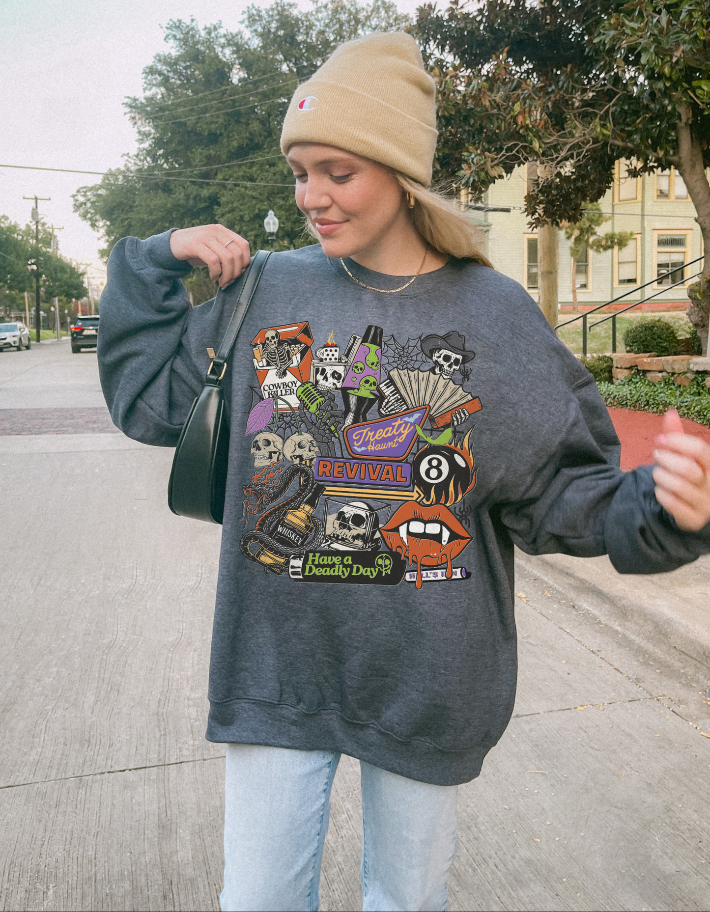 Vamp Collage Unisex Sweatshirt
