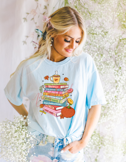 Gilmore Girls Fall Stack Tshirt