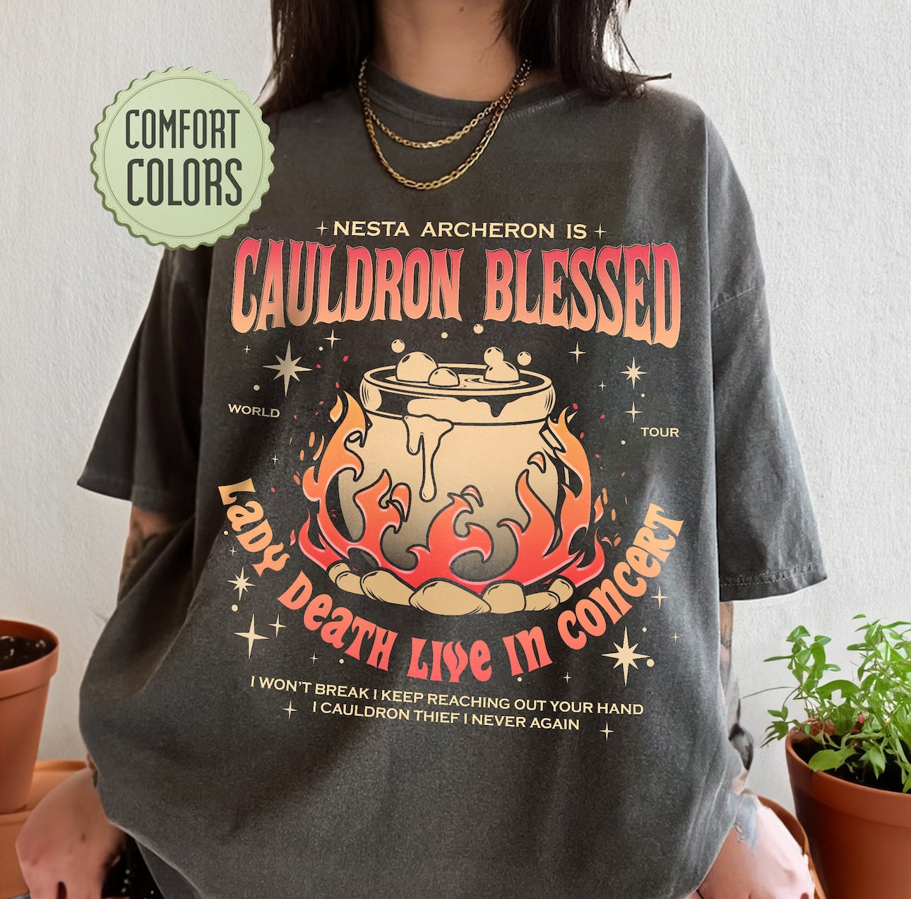 Cauldron blessed