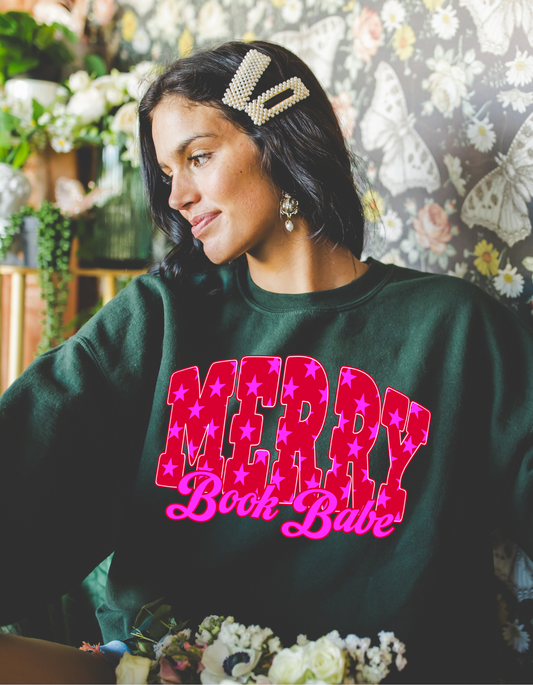 Merry Book Babe Sweatshirt