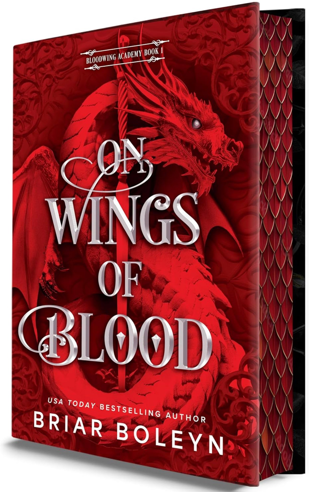 On Wings of Blood by Briar Boleyn (Deluxe Limited Edition)(Bloodwing Academy, 1)