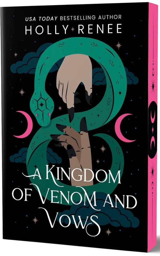 A Kingdom of Venom and Vows by Holly Renee(Deluxe Edition)(Stars and Shadows Book 3)