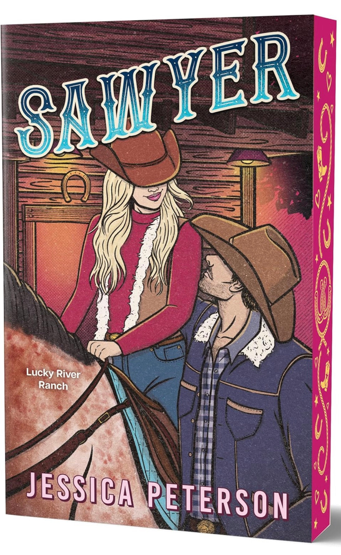 Sawyer by Jessica Peterson (Deluxe Edition)(Lucky River Ranch Book 3)