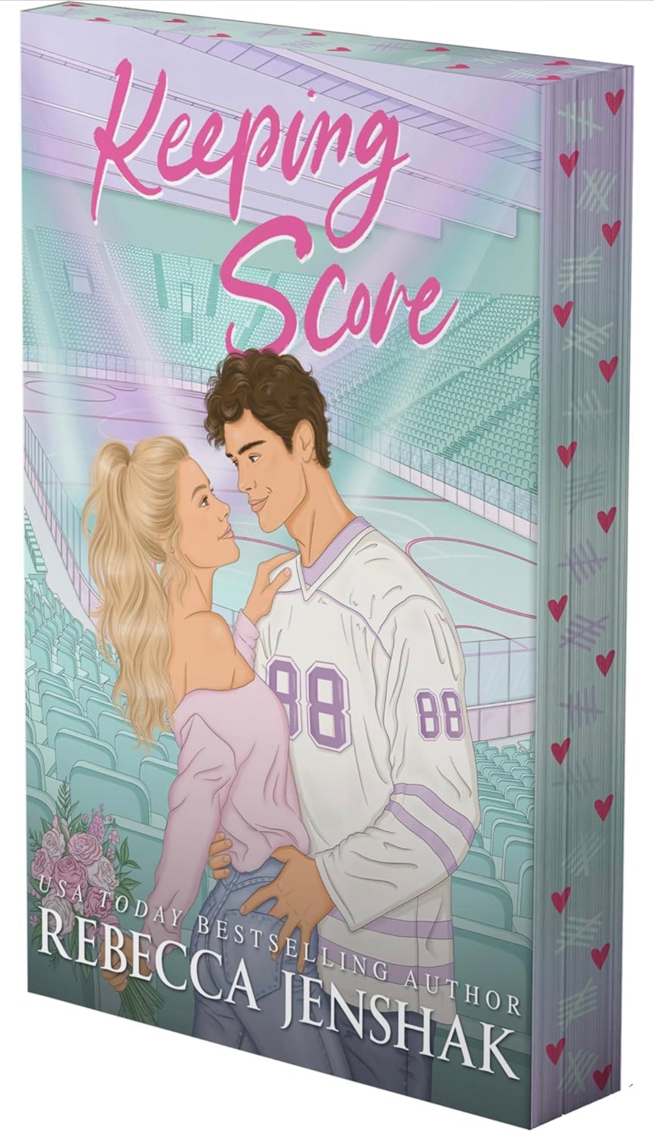 Keeping Score by Rebecca Jenshak (Deluxe Limited Edition) (Moonshot Hockey #2)