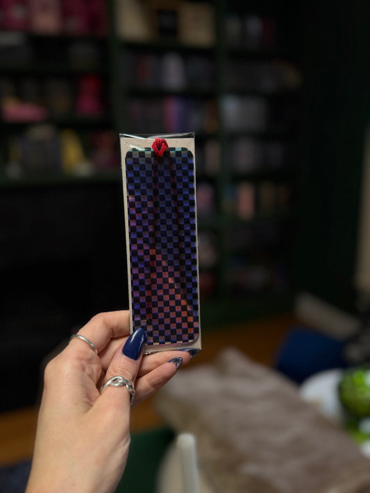 Checker Acrylic Bookmark