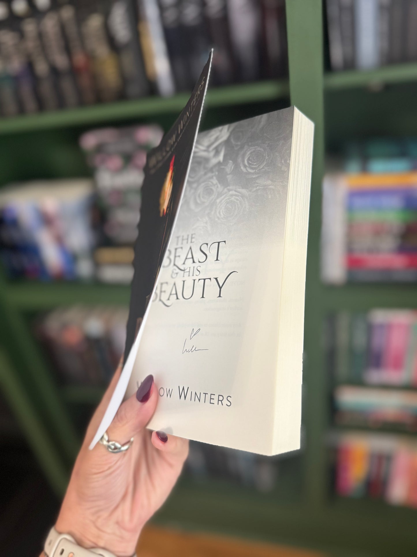 The Beast & His Beauty by Willow Winters (signed)