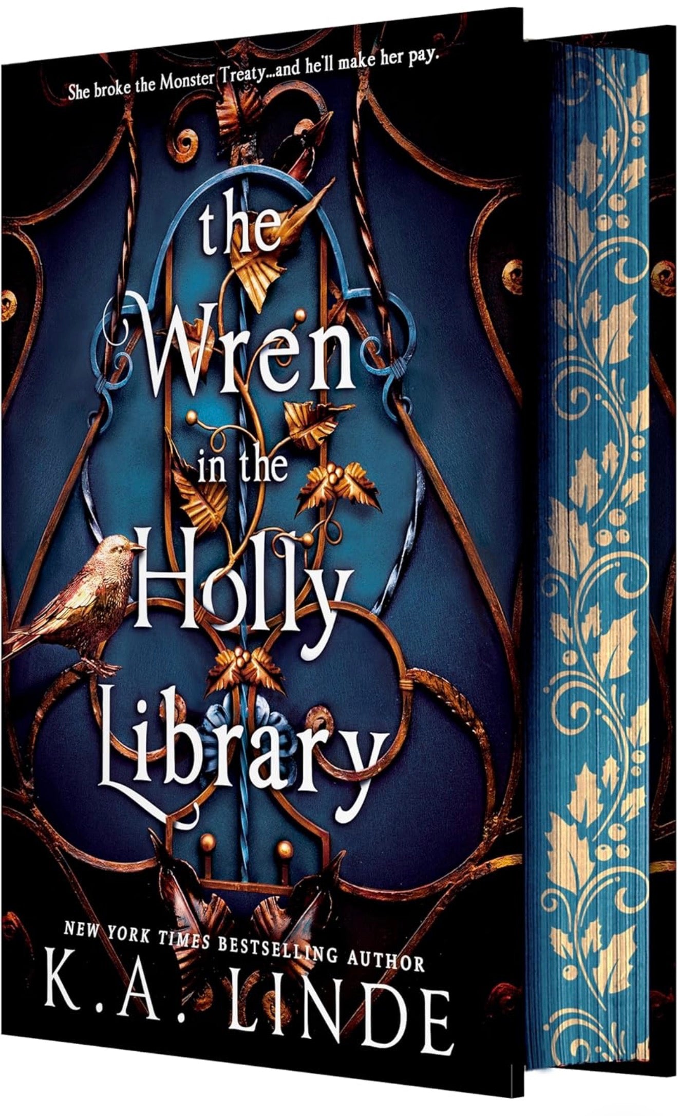 The Wren in the Holly Library by K A Linde
