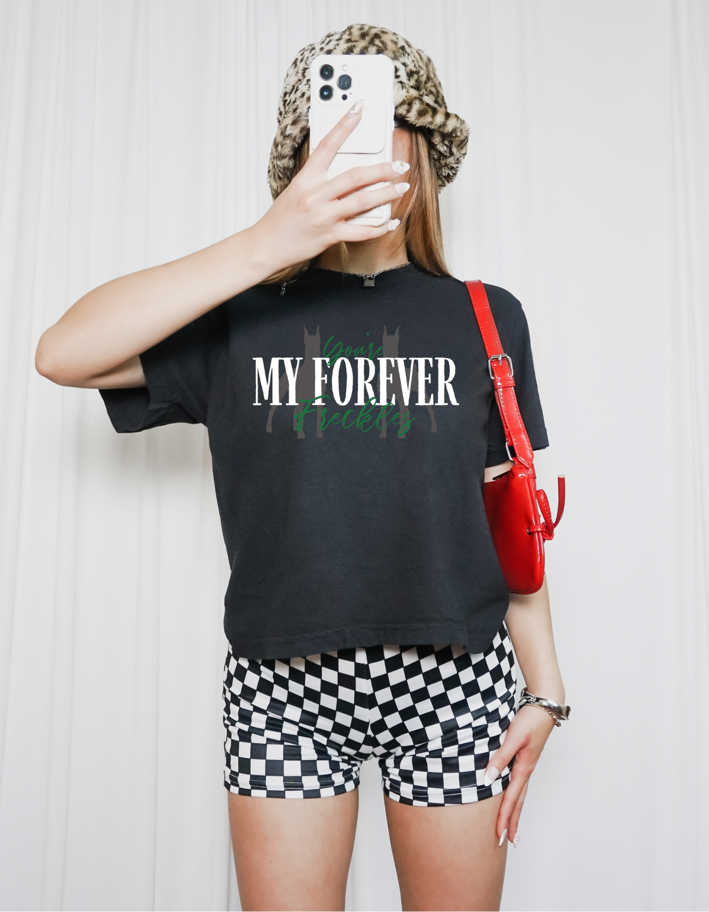 Forever Freckles heavyweight boxy tee