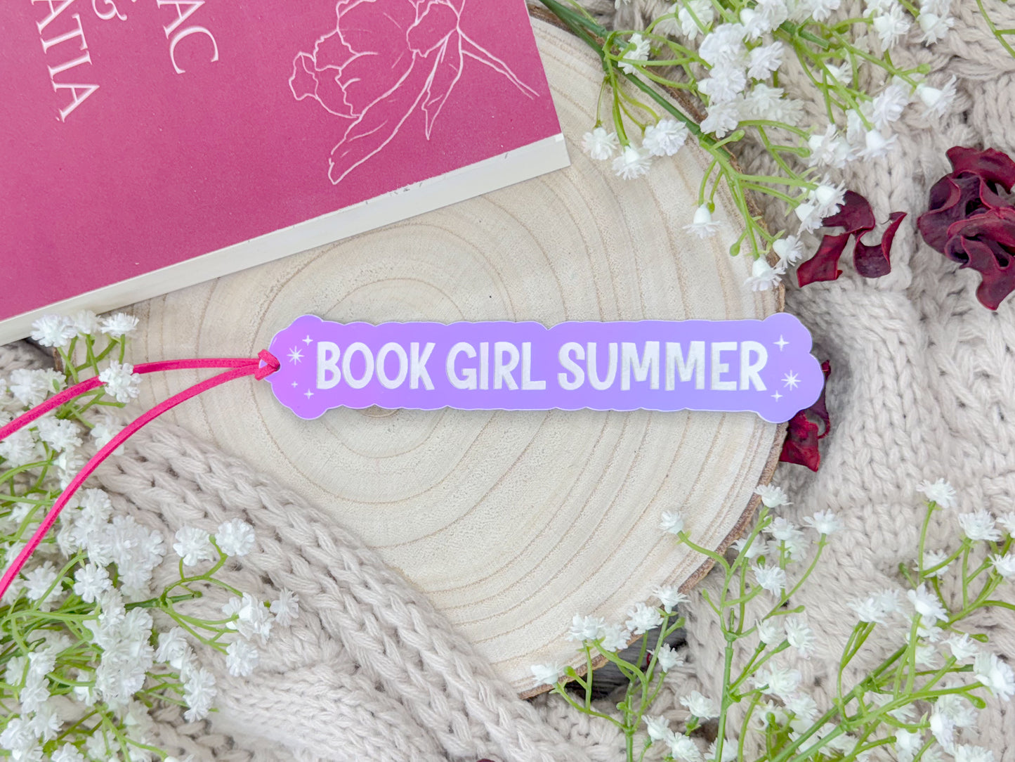 "Book Girl Summer" Bookmarks
