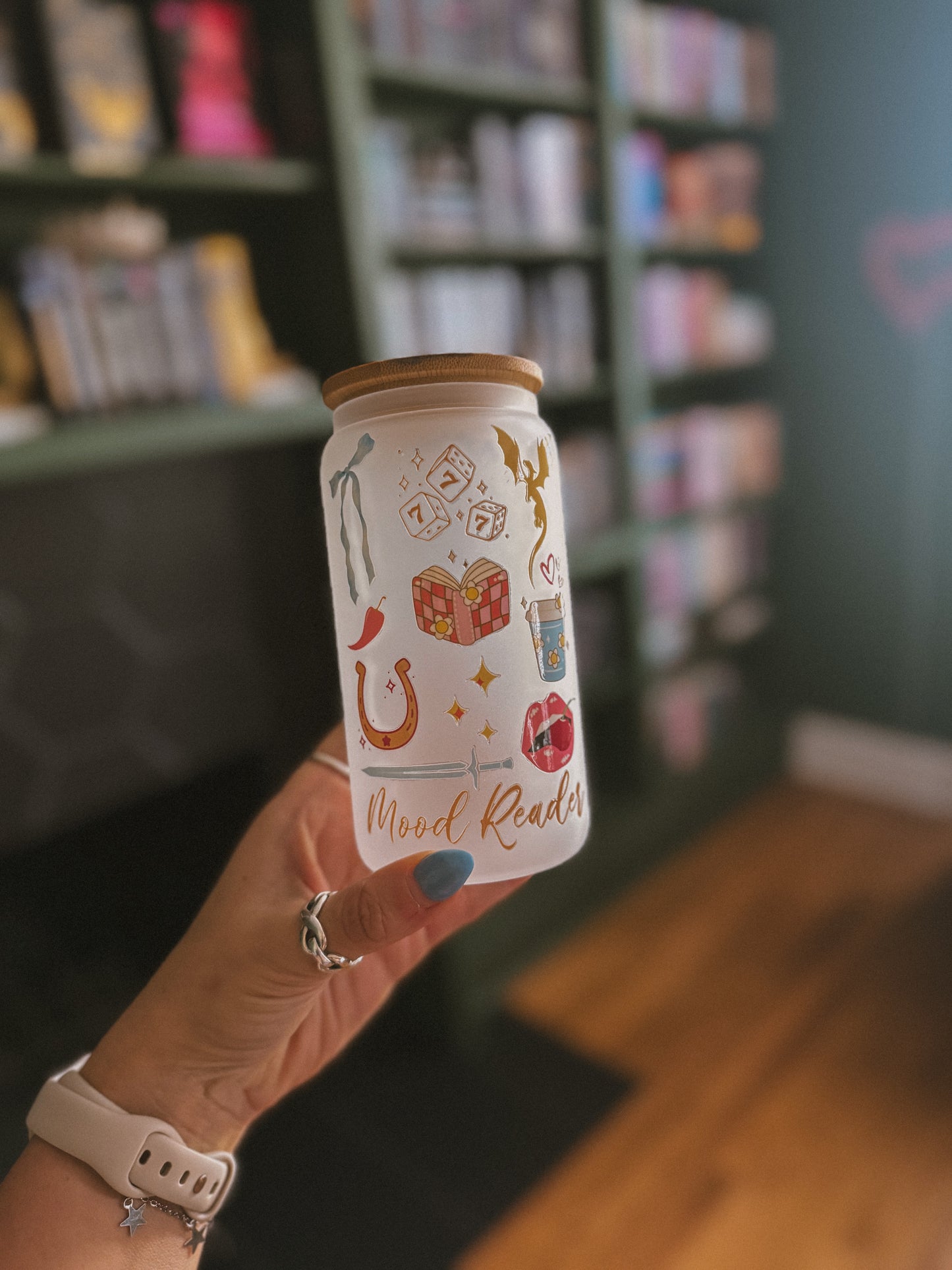 Mood reader cup