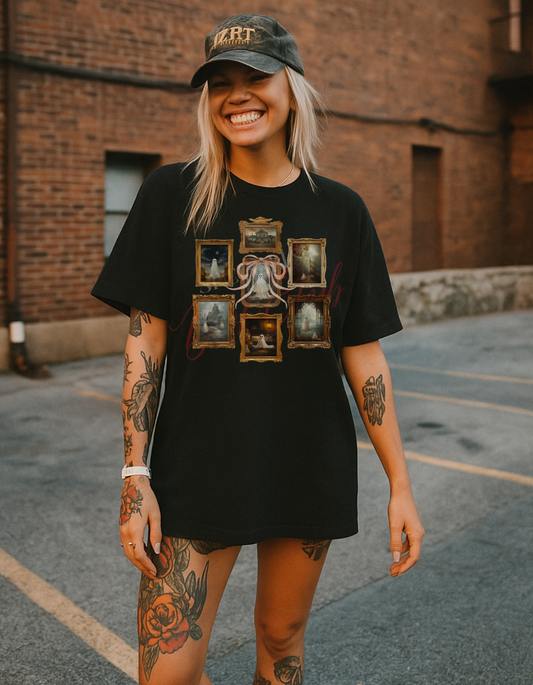 Ghost Frame Unisex heavyweight t-shirt