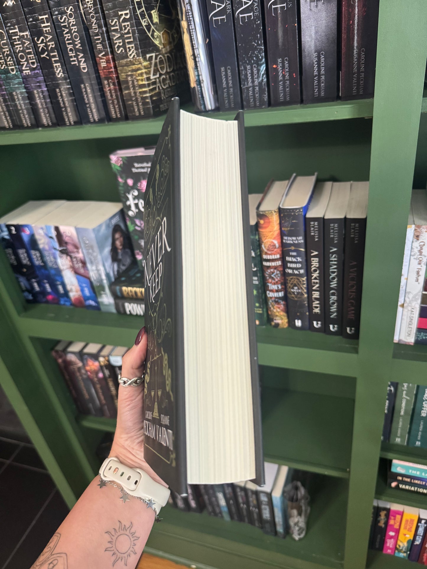 Never Keep by Caroline Peckham