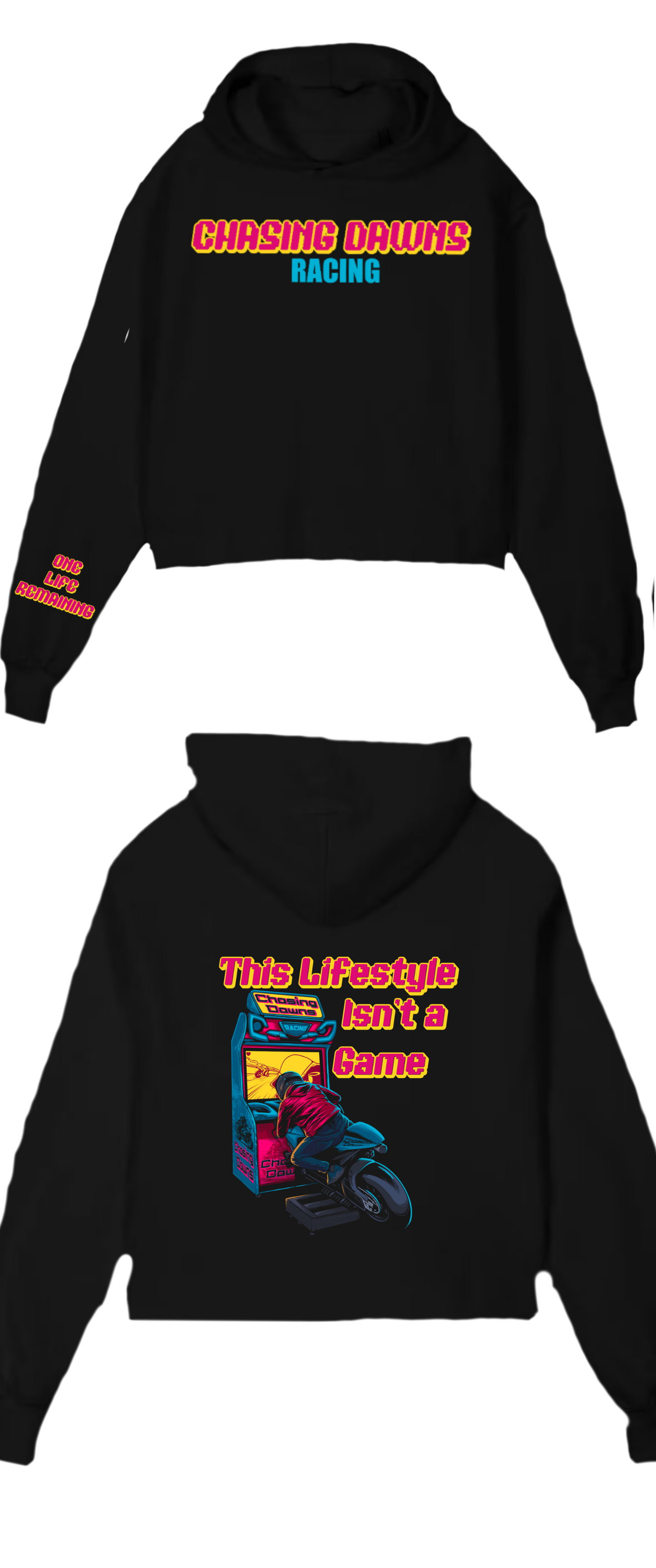 This Lifestyle isn't a game Heavyweight Hoodie