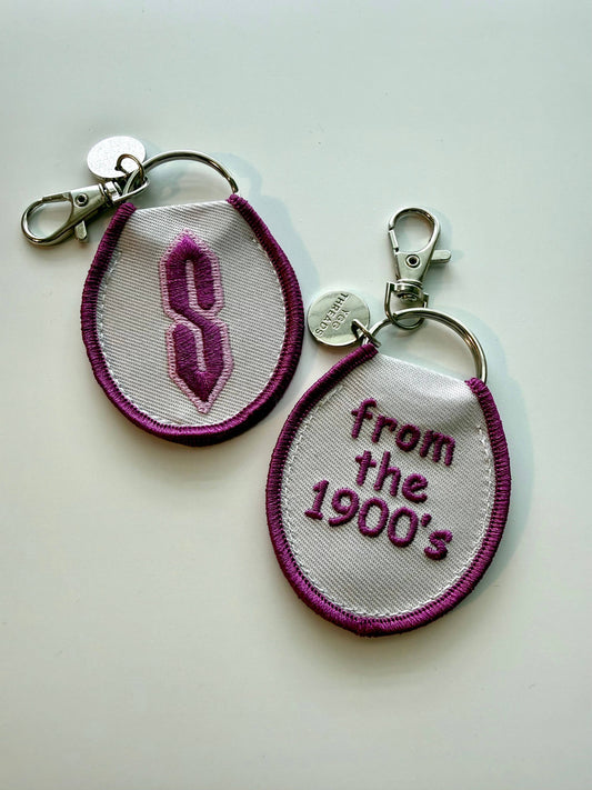 90s Baby S Doodle Keychain/ Bag Charm