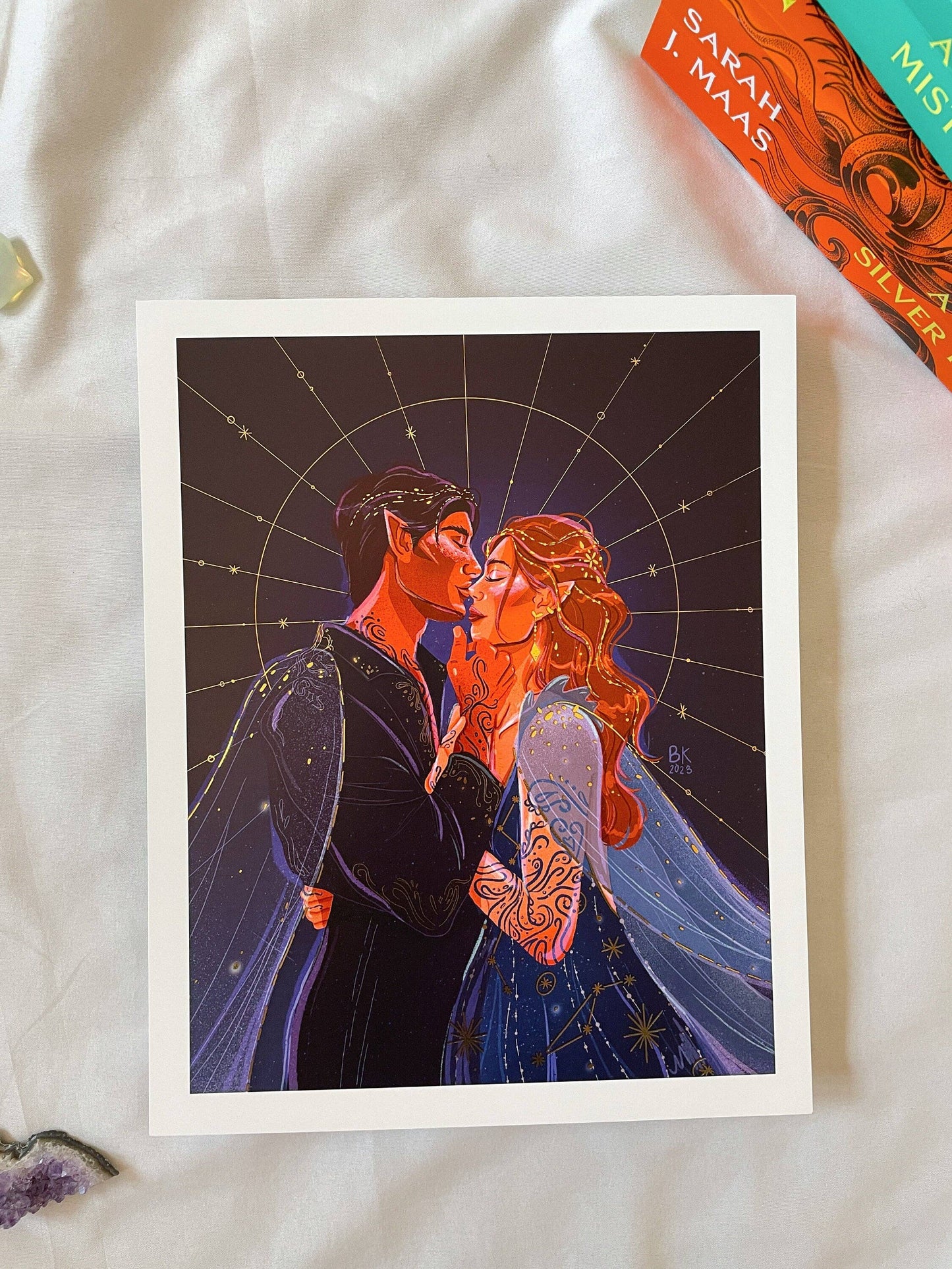 Bound by Starlight *Gold Foil Print*