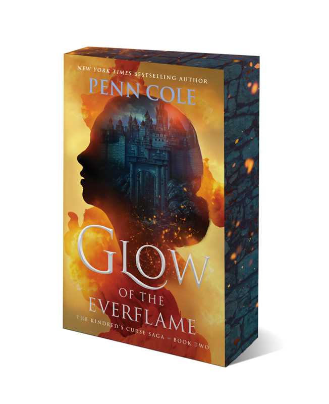 Glow of the Everflame by Penn Cole (The Kindred's Curse Saga Book 2)