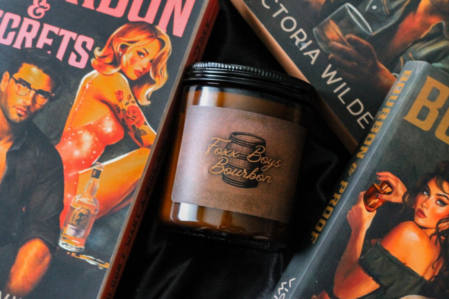 Foxx Boys Bourbon | Officially Licensed Victoria Wilder Candle Collection
