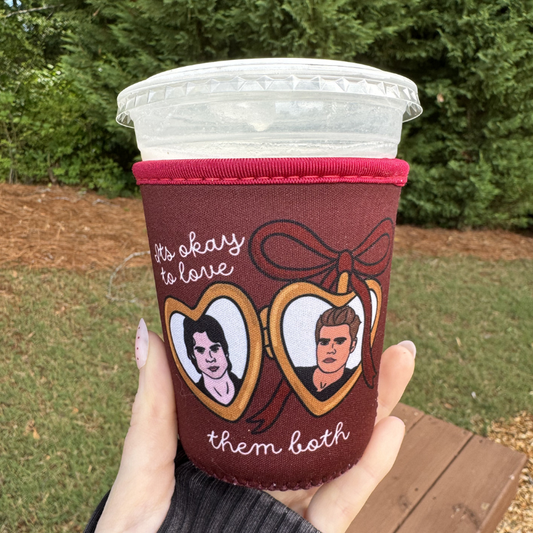 Love them Both TVD Iced Coffee Sleeve
